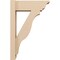 Ekena Millwork 6-in W x 16-in D x 24-in H Funston Trad Rough Cedar Woodgrain TimberThane Outlooker, Primed Tan OUTUR060X16X24FST04RCPR - alternate 4